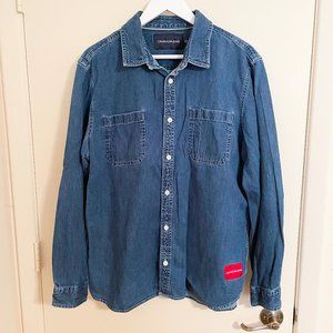 Calvin Klein Denim Button Down Shirt